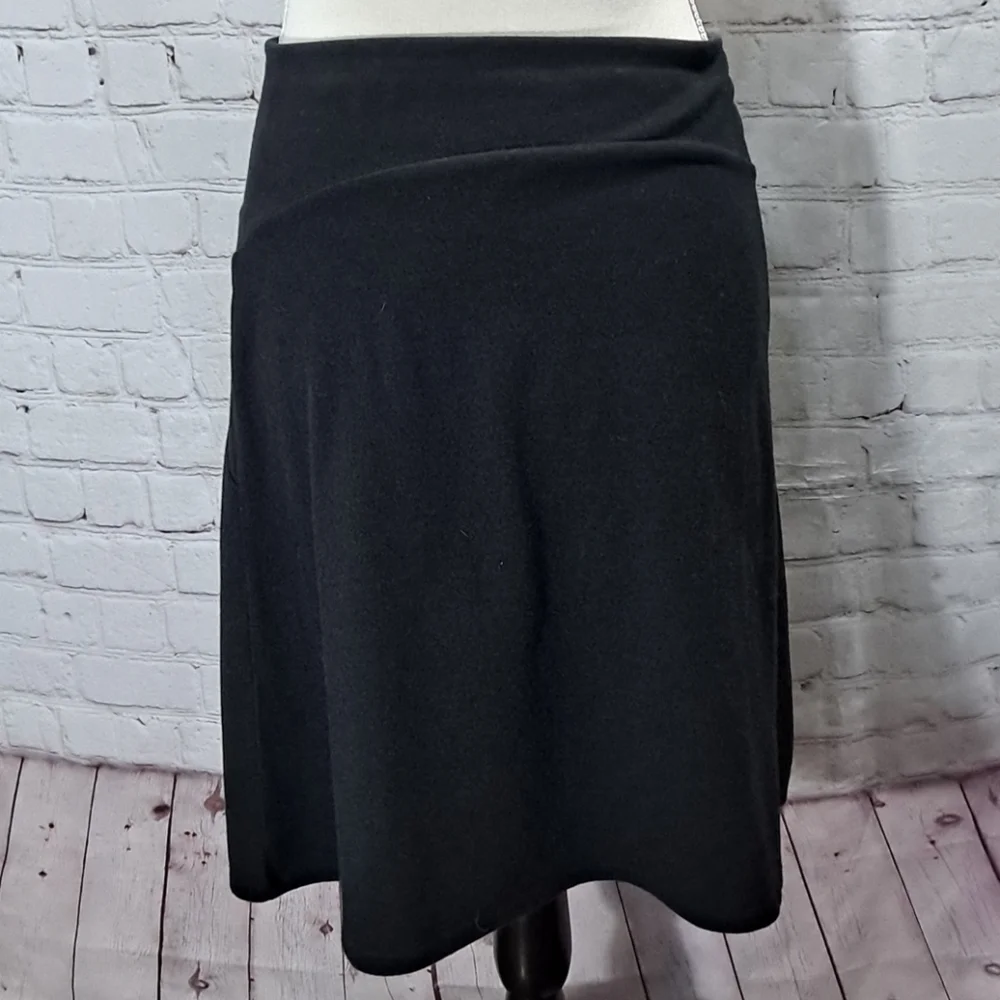 Patagonia Black Vitalita Knit Skirt